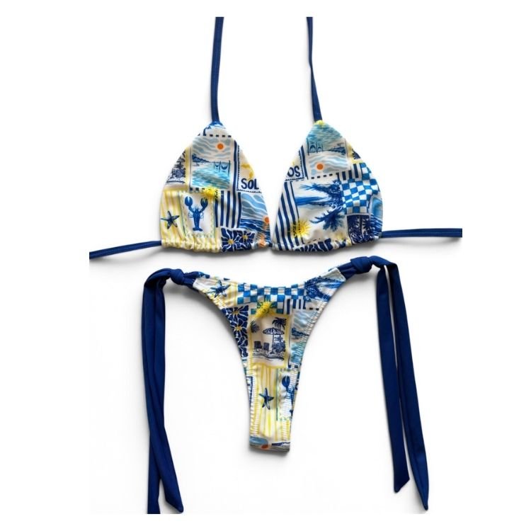 Semi hilos estampados